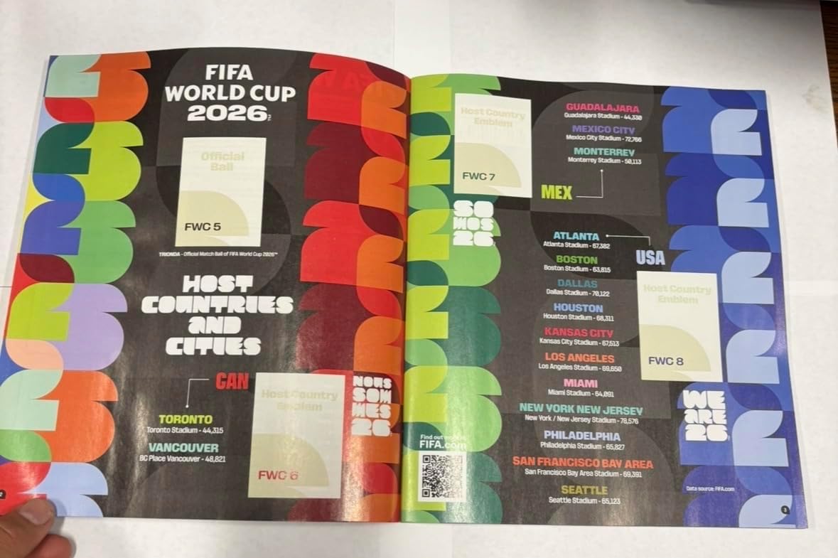 Panini FIFA World Cup 2026 Sticker Collection - Soft Album (US Version)