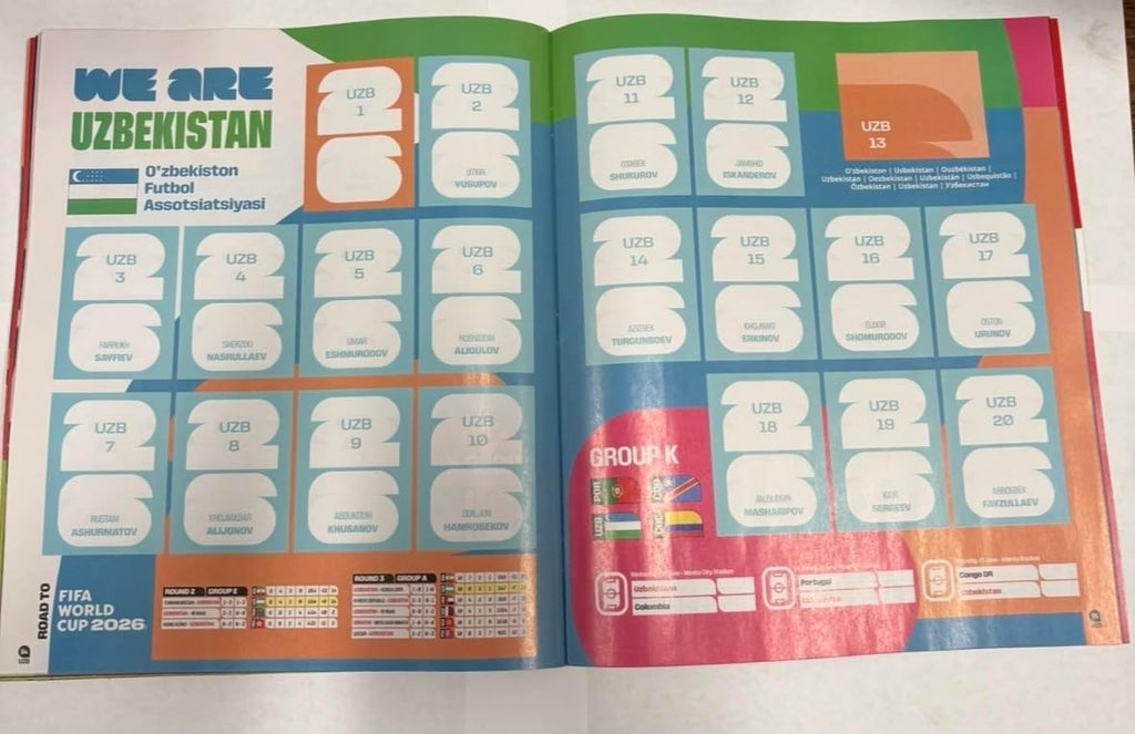 Panini FIFA World Cup 2026 Sticker Collection - Soft Album (US Version)