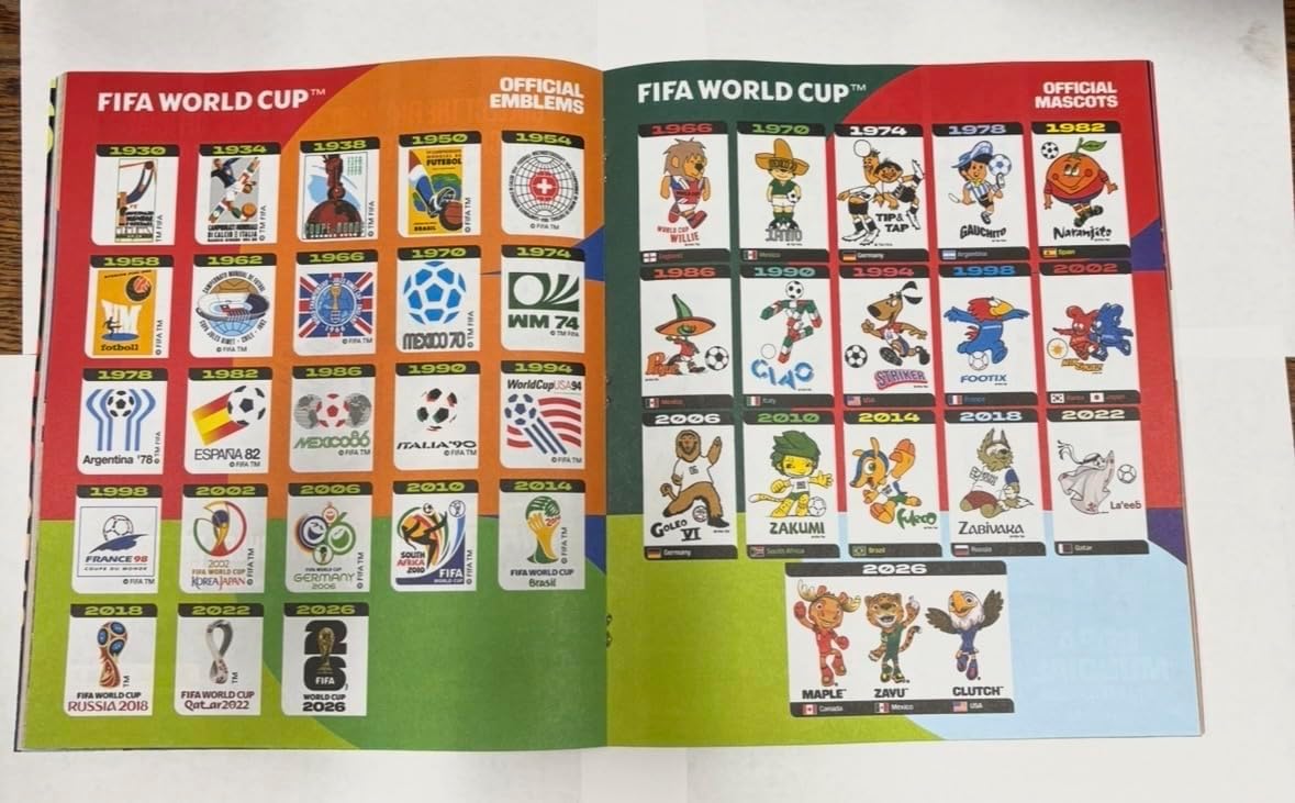 Panini FIFA World Cup 2026 Sticker Collection - Soft Album (US Version)