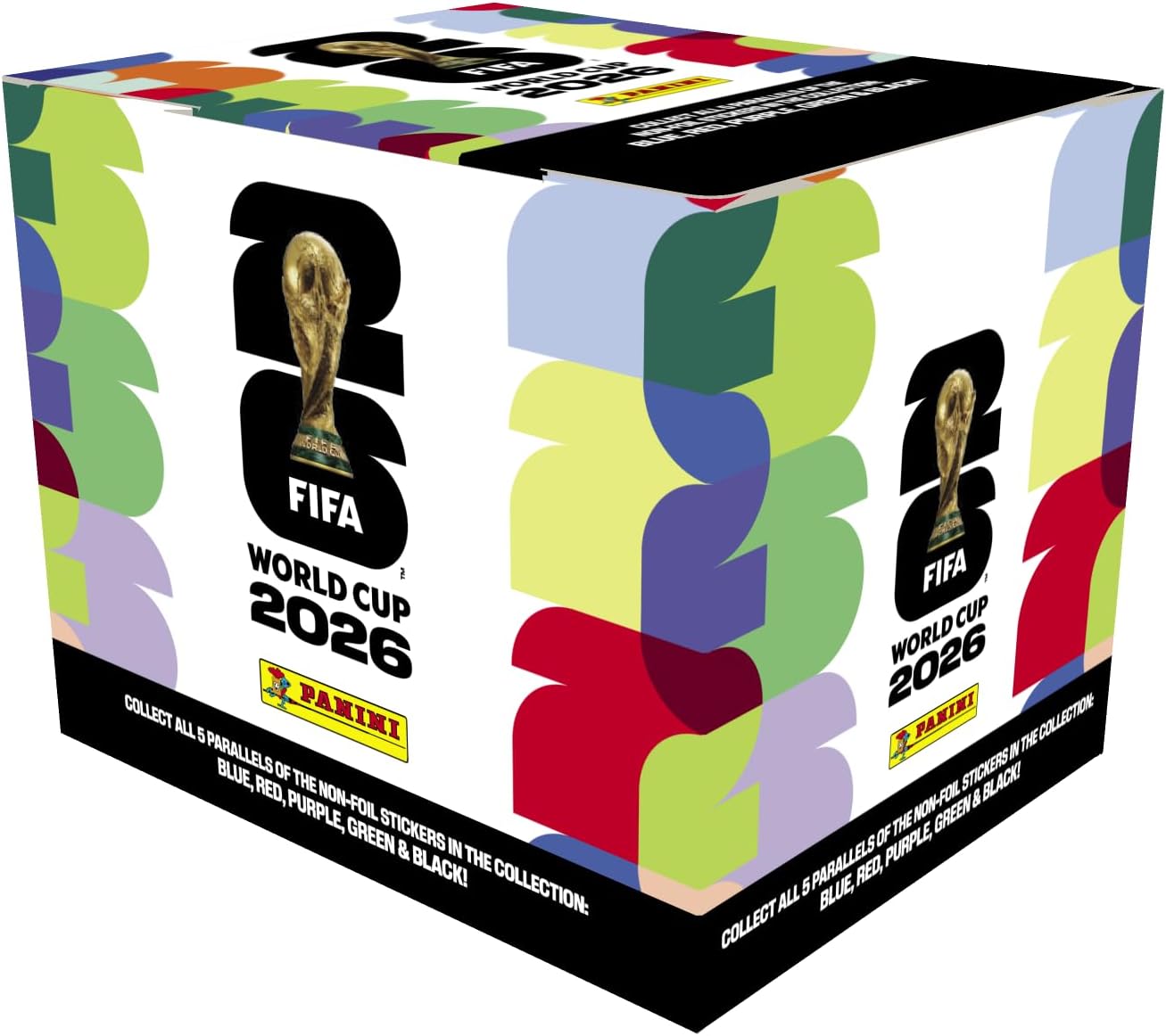 Panini FIFA World Cup 2026 Sticker Collection Box – 50 Sticker Packs ( US Version)