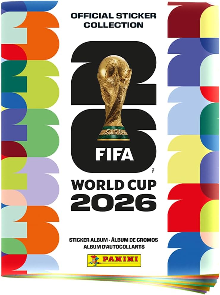 Panini FIFA World Cup 2026 Sticker Collection - Hard Cover Album (US Version)