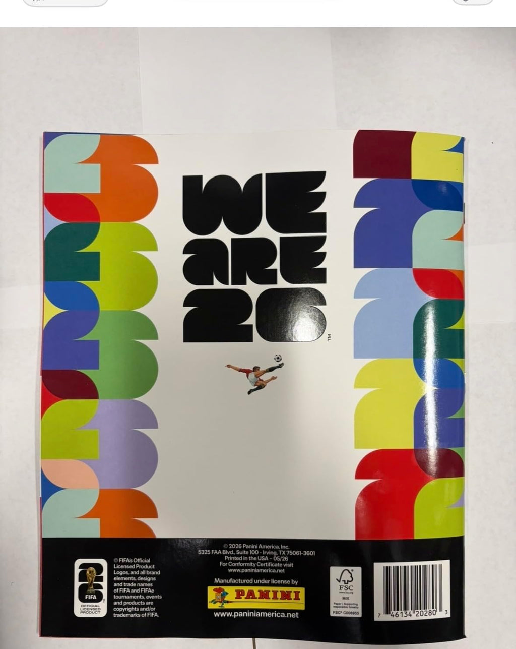 Panini FIFA World Cup 2026 Sticker Collection - Soft Album (US Version)