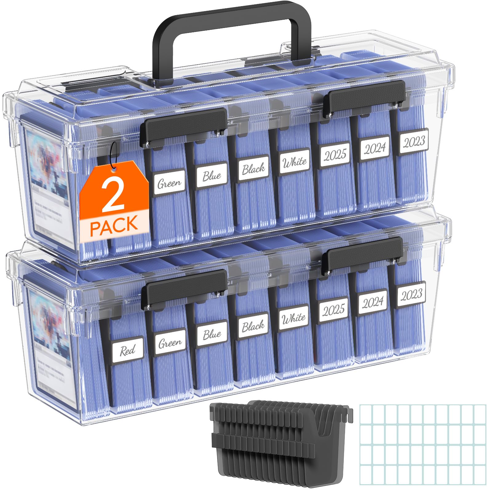 Trading Card Storage Container (2 PCS)