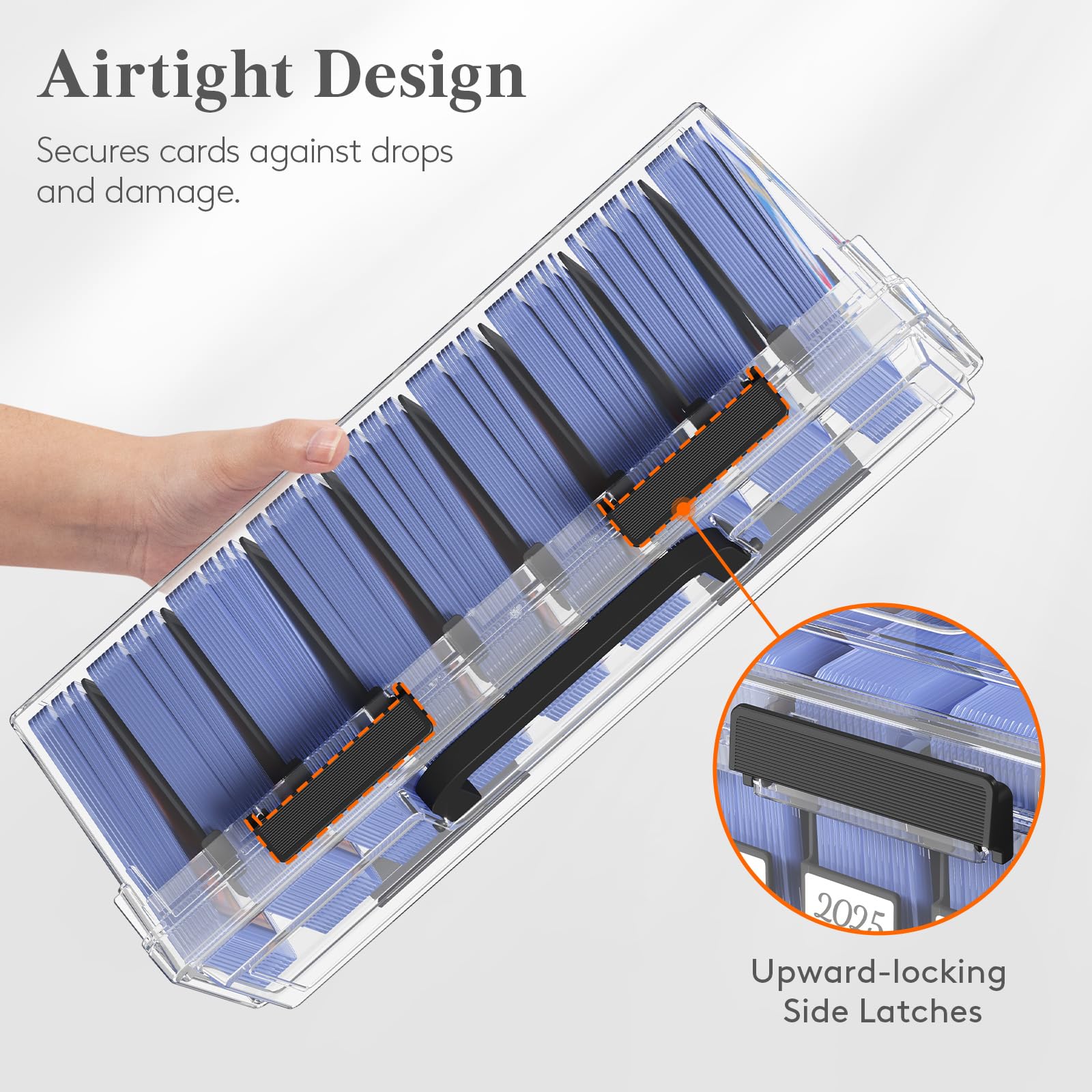 Trading Card Storage Container (2 PCS)