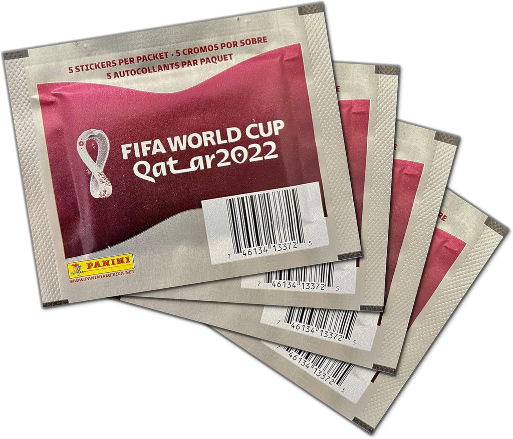Panini FIFA World Cup Qatar 2022 Sticker Box (50 packs x 5 stickers)